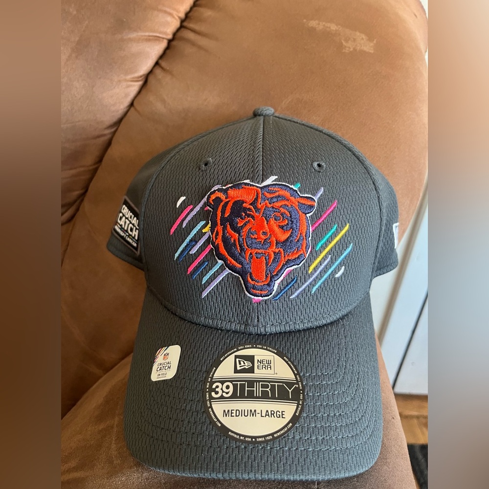 Chicago Bears New Era NFL crucial catch flexfit hat ML